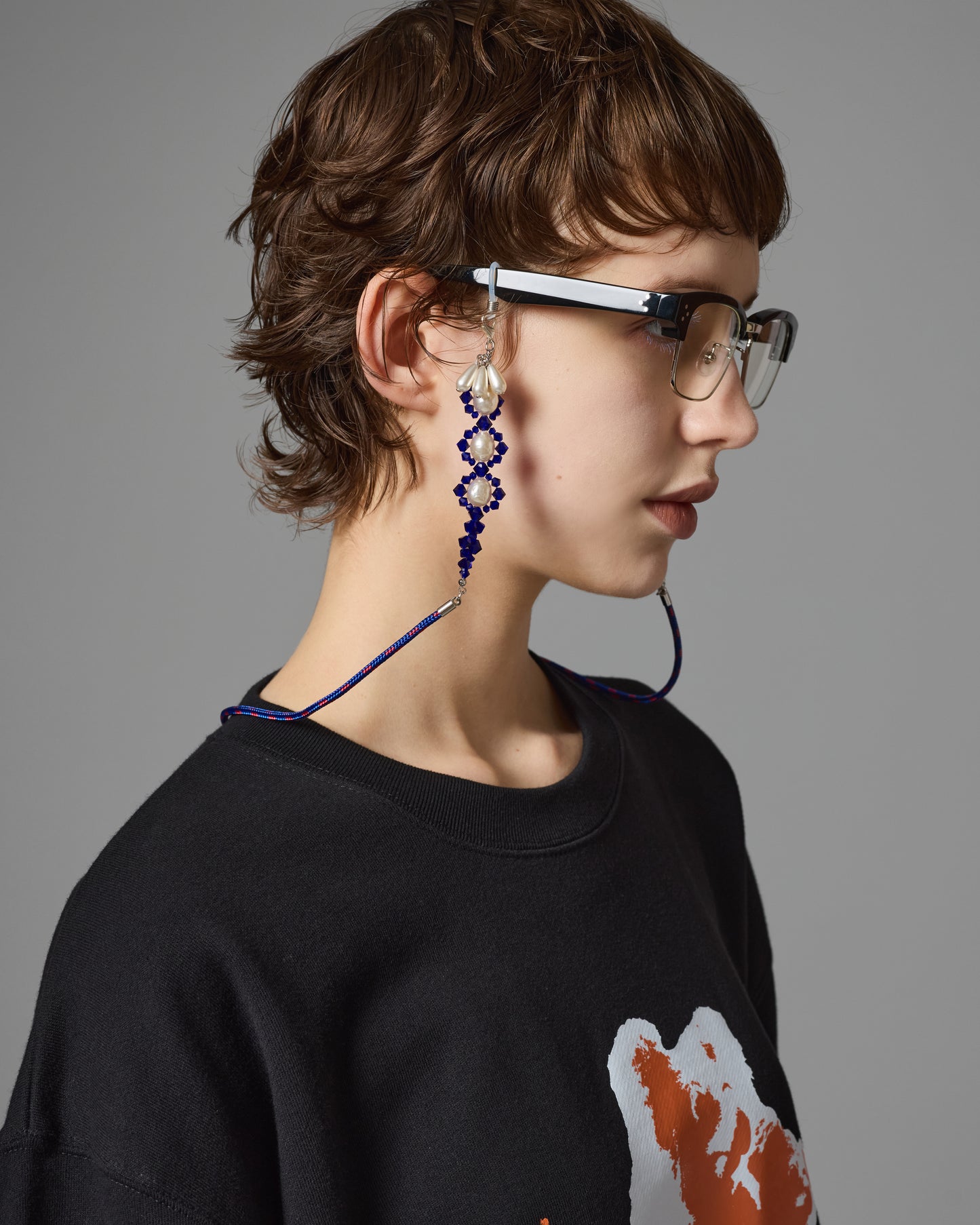 PERL&CRYSTAL GLASSES CODE (BLUE)