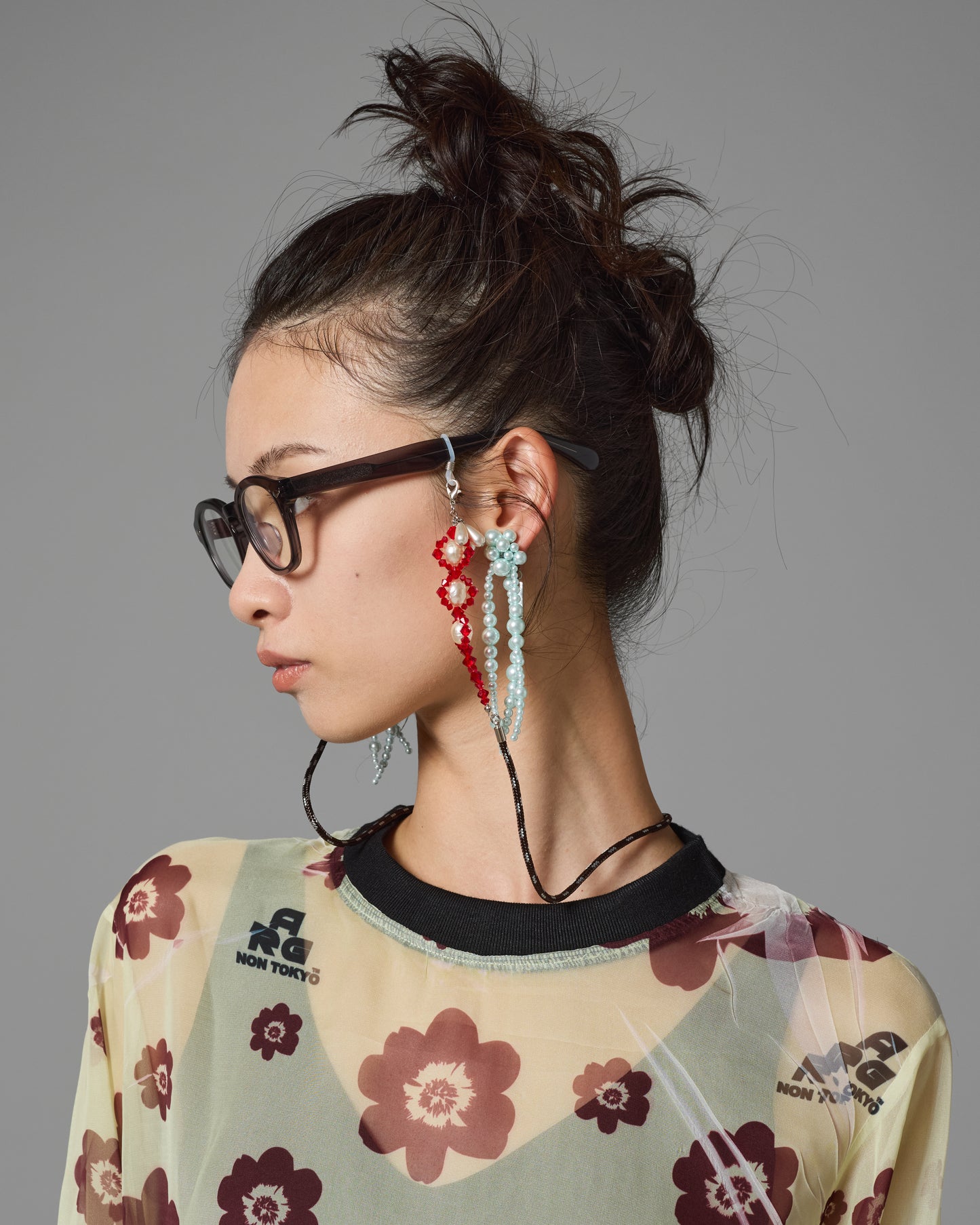 PERL&CRYSTAL GLASSES CODE (RED)