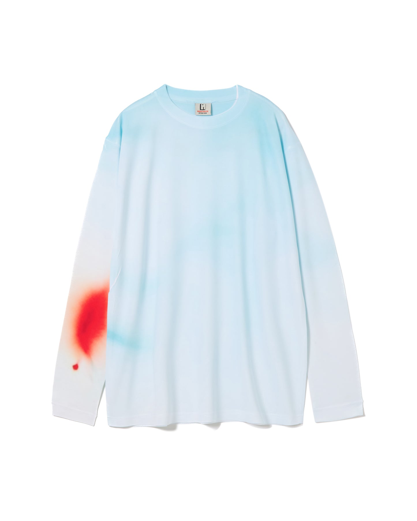 DIRECT PRINT L/S T-SHIRT (WATER)