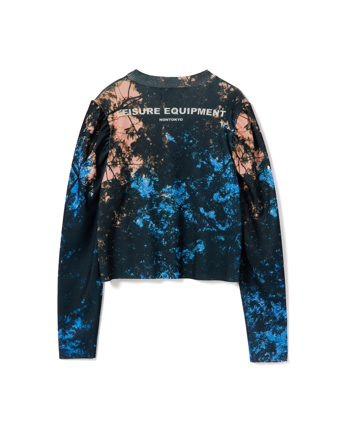 PRINT RIB PUFF SLEEVE C/S (BRANCH)