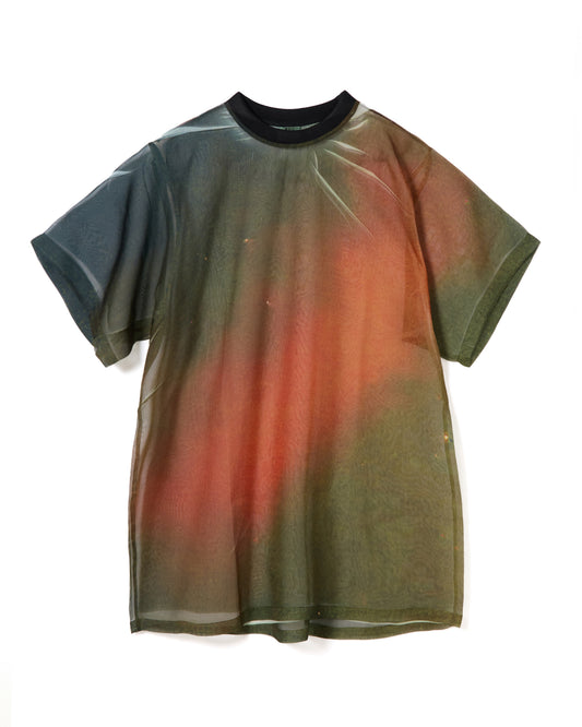 DIRECT PRINT SHEER T-SHIRT (GRADATION)