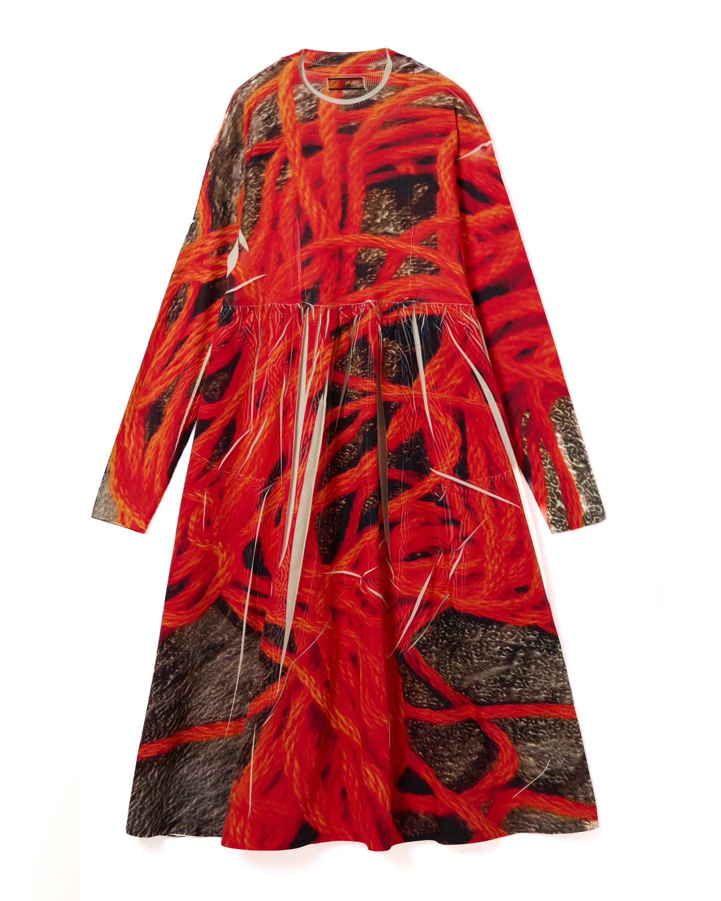 DIRECT PRINT RIB GATHER O/P (YARN)