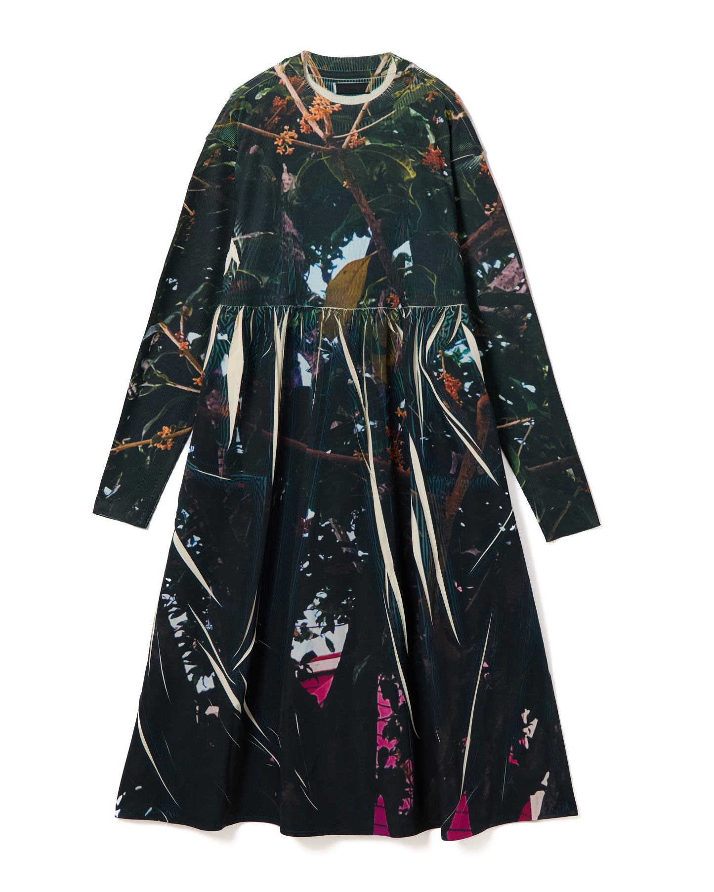 DIRECT PRINT RIB GATHER O/P (TREE)