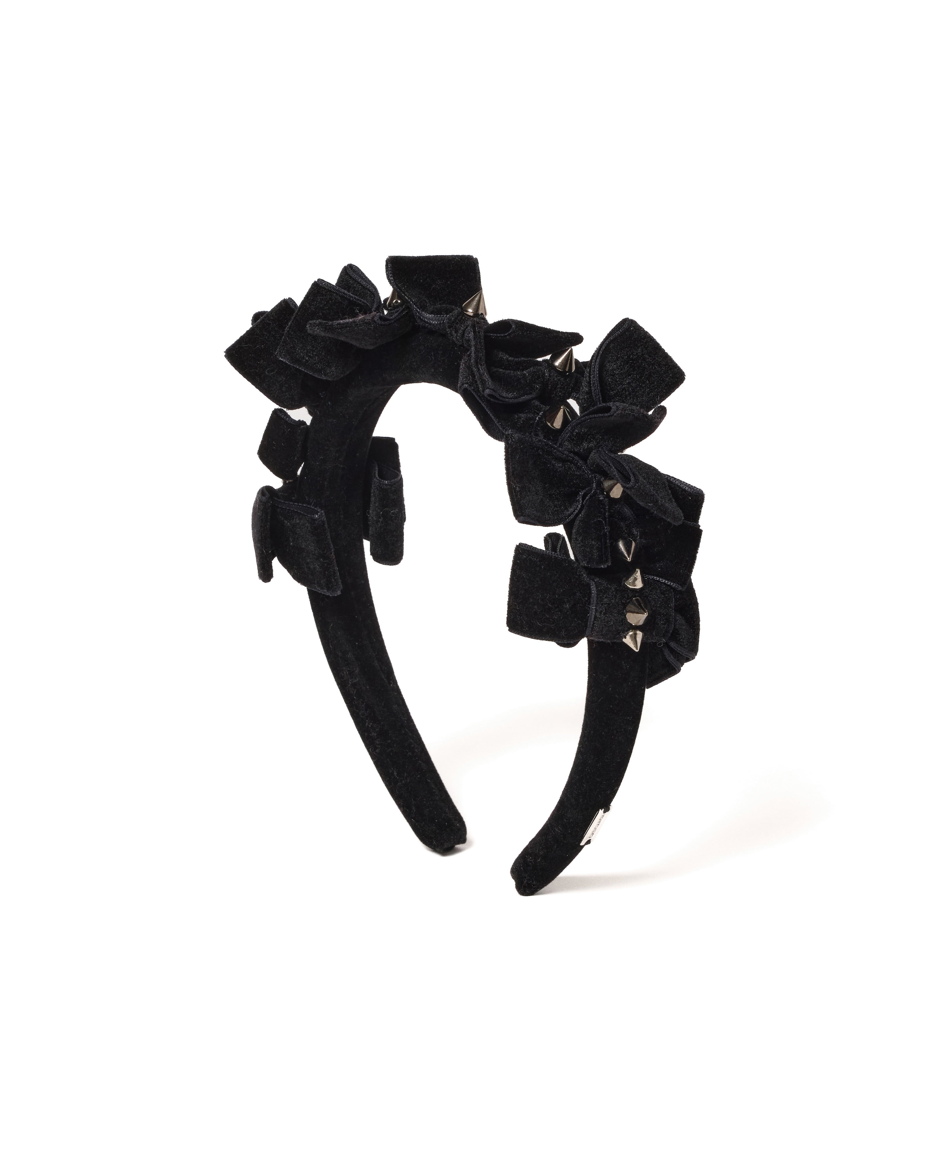 VELOURS RIBBON STUDS HEADBAND – NONTOKYO