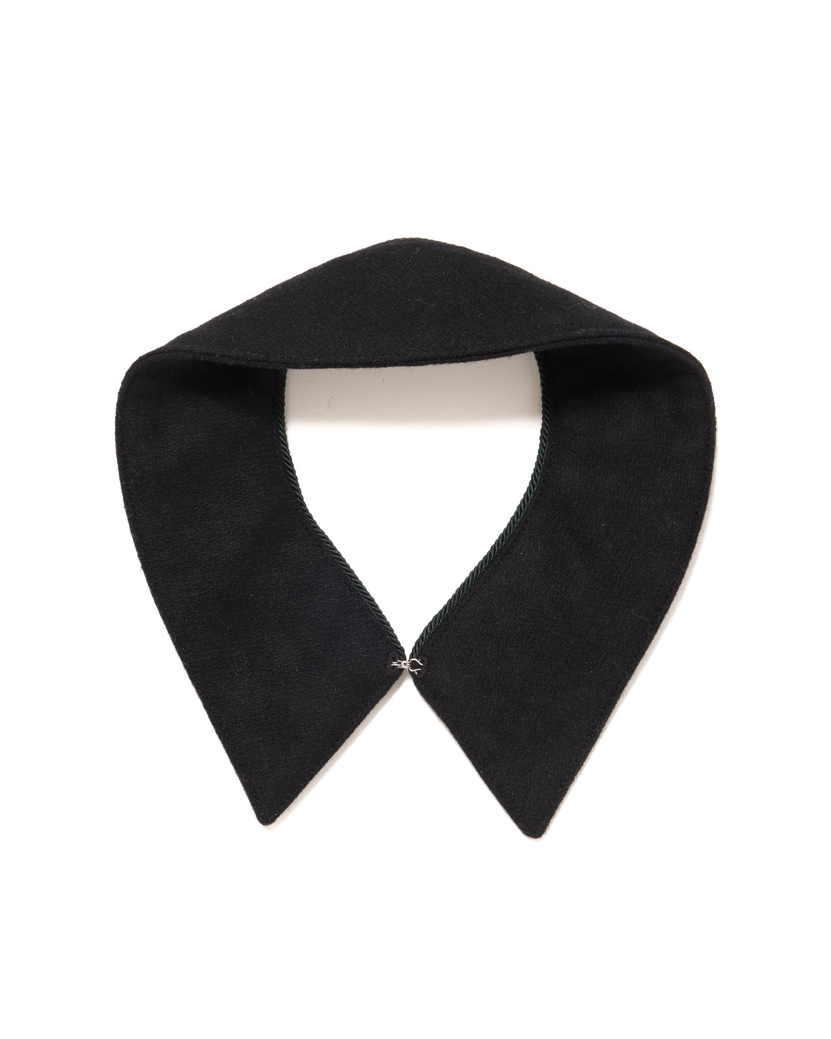 BIJOU WOOL DETACHABLE COLLAR (BLACK)
