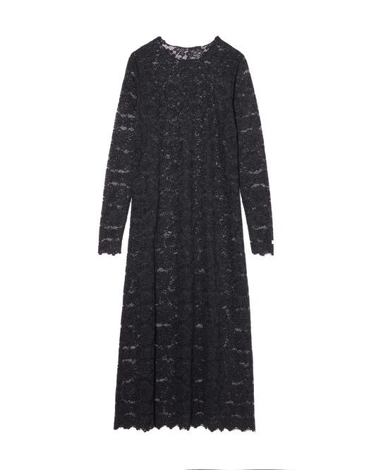 LACE ONE-PIECE (BLACK)