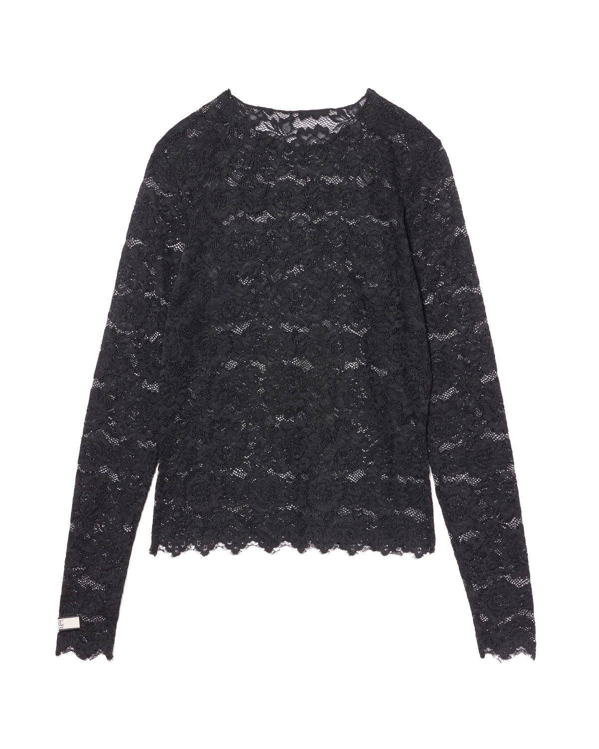 LACE  C/S (BLACK)