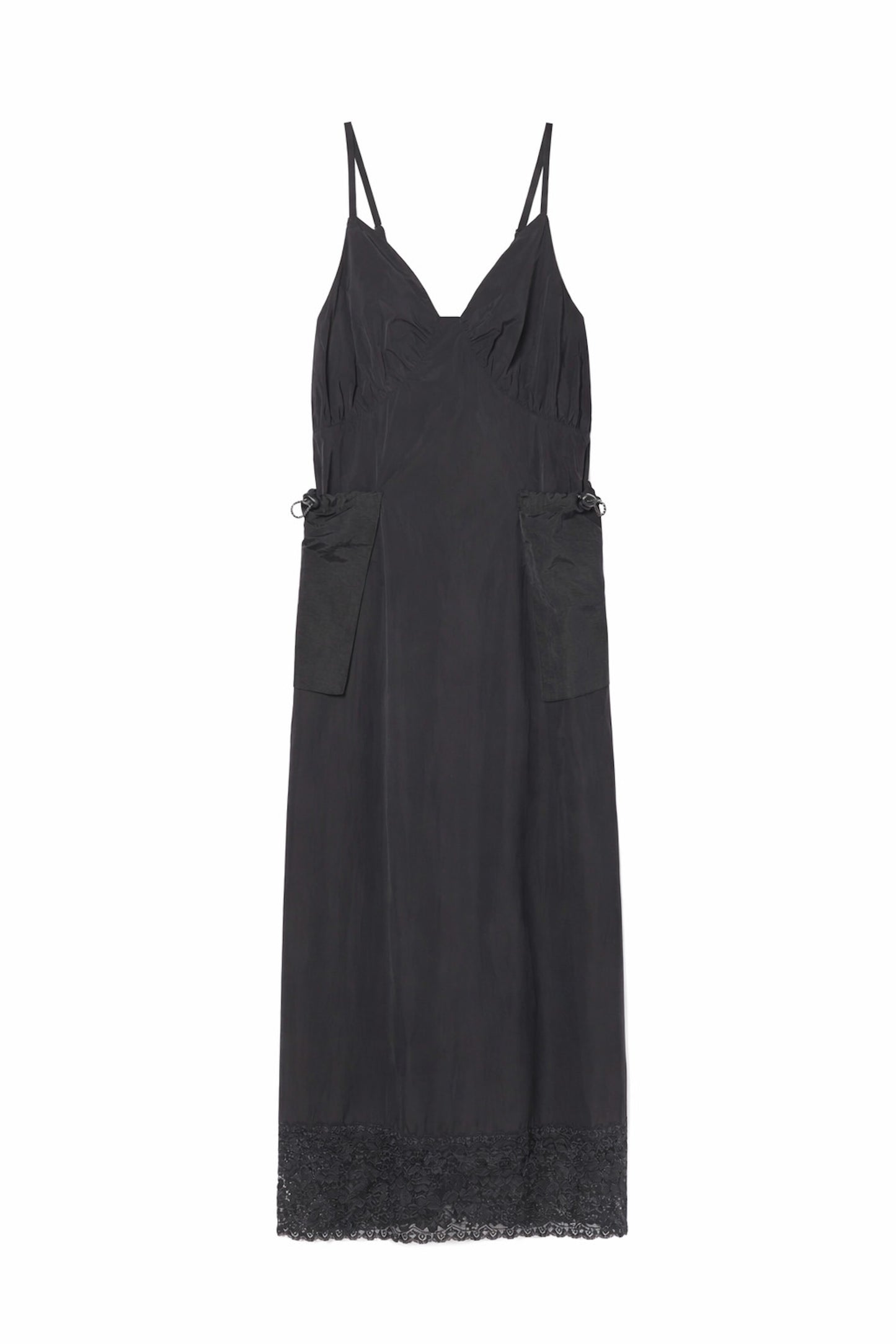 LACE GIMMICK ONE-PIECE (BLACK)