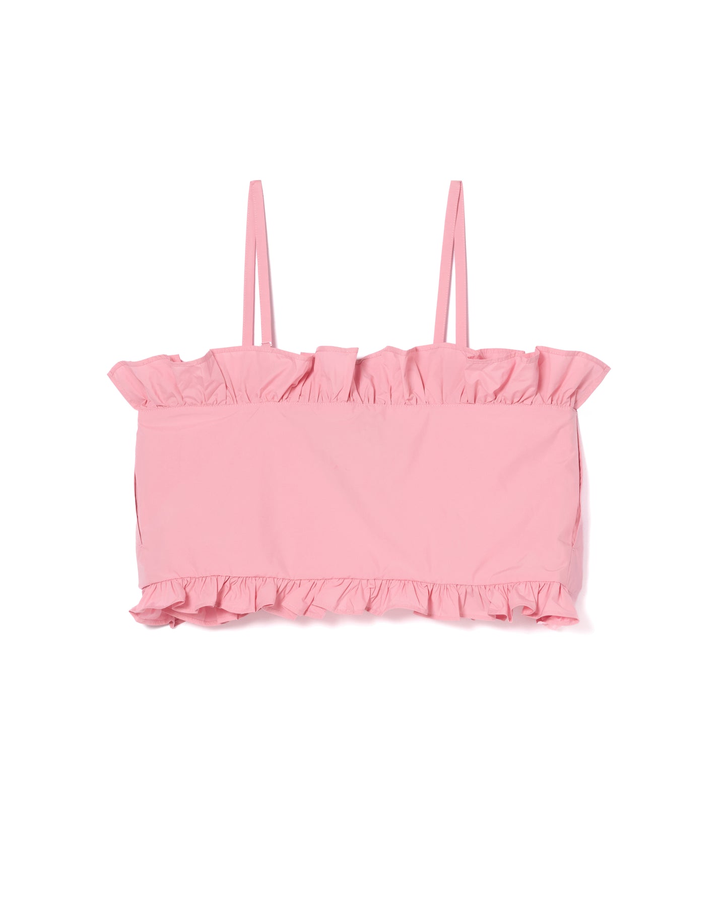 FRILL CAMISOLE BUSTIER (PINK)