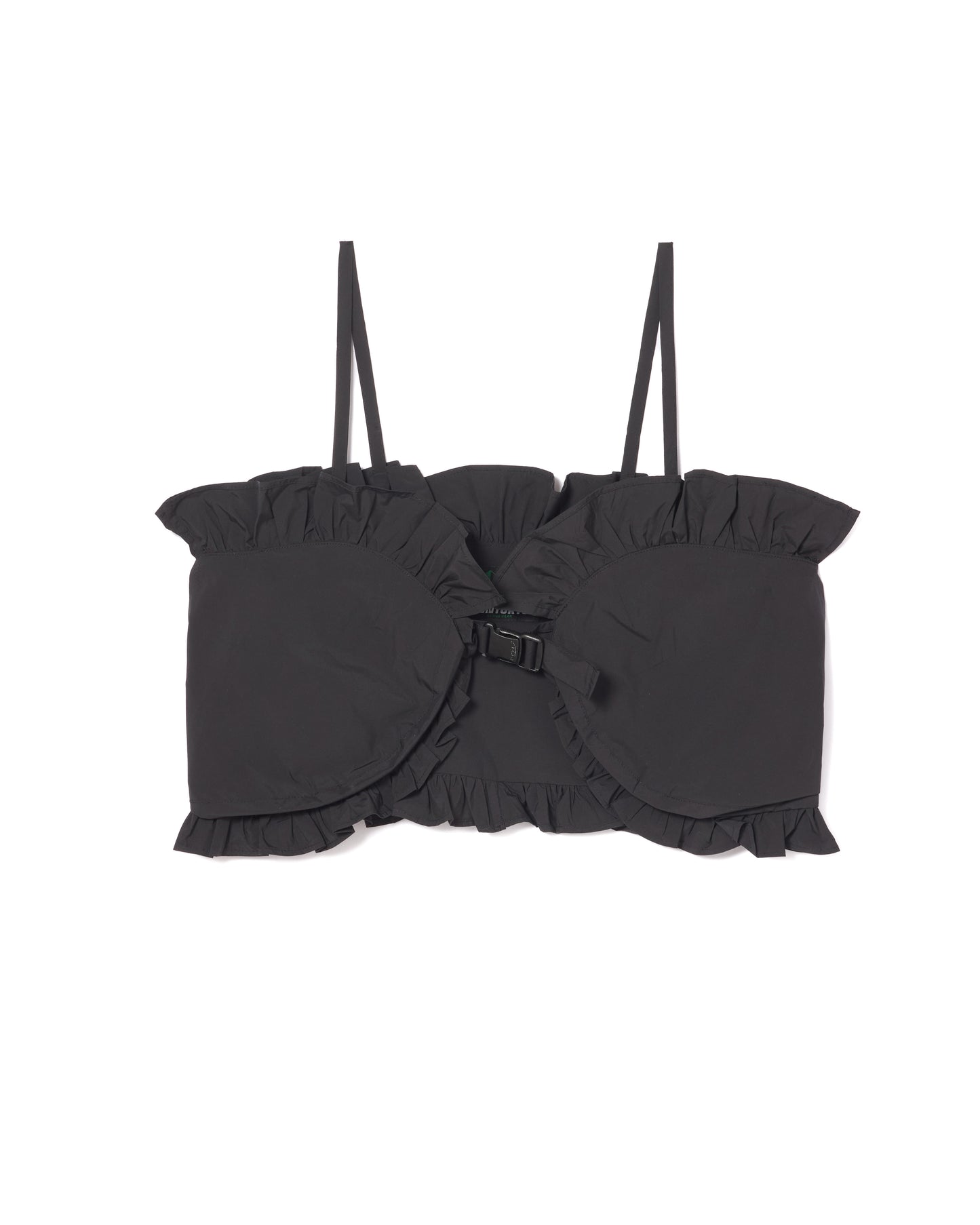 FRILL CAMISOLE BUSTIER (BLACK)