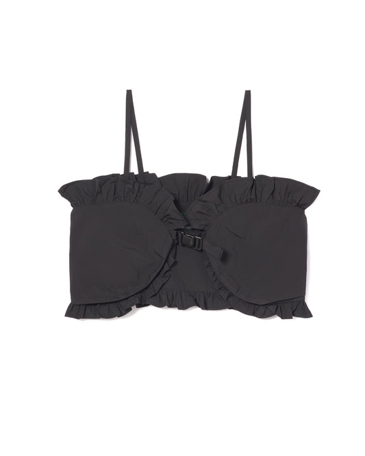 FRILL CAMISOLE BUSTIER (BLACK)