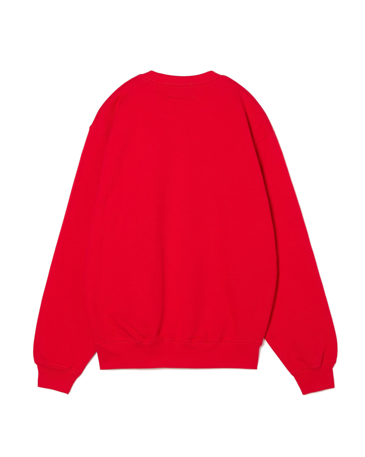 CAT PRINT PULLOVER SWEAT (RED)