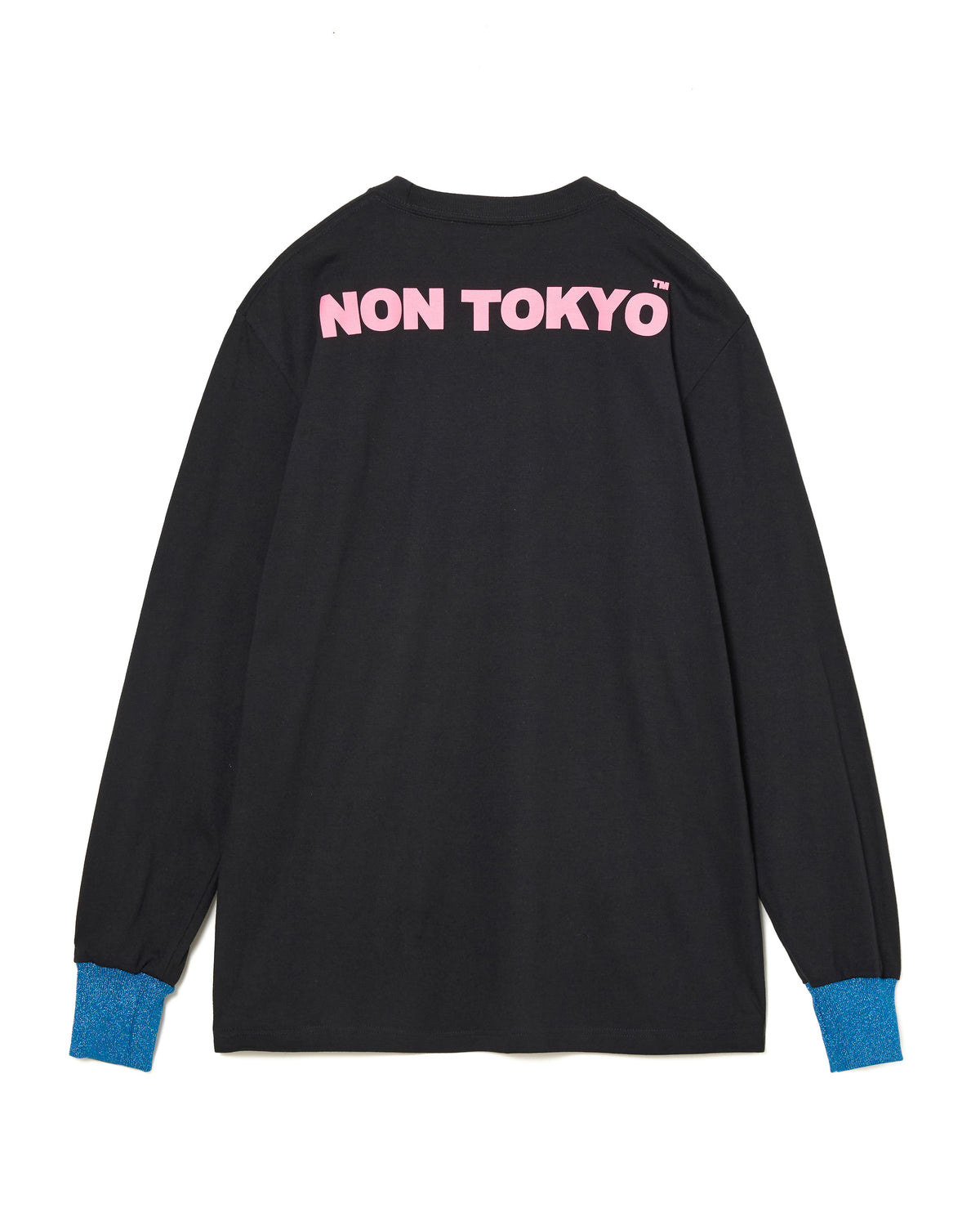 FACE PRINT L/S T-SHIRT(BLACK)