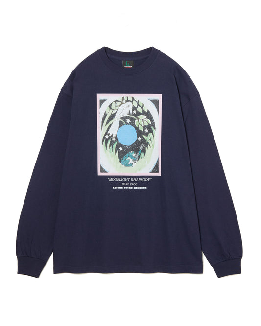 FROG PRINT L/S T-SHIRT(NAVY)