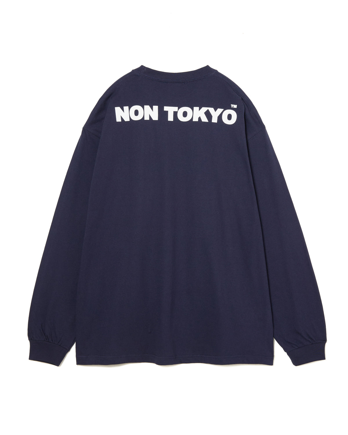 FROG PRINT L/S T-SHIRT(NAVY)