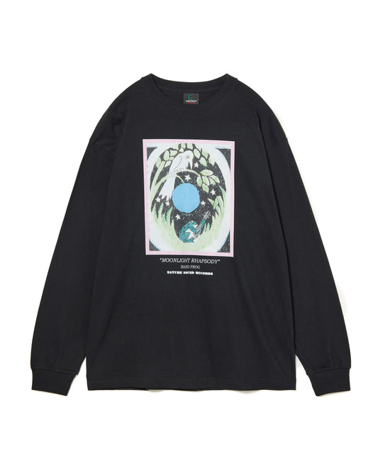 FROG PRINT L/S T-SHIRT(BLACK)