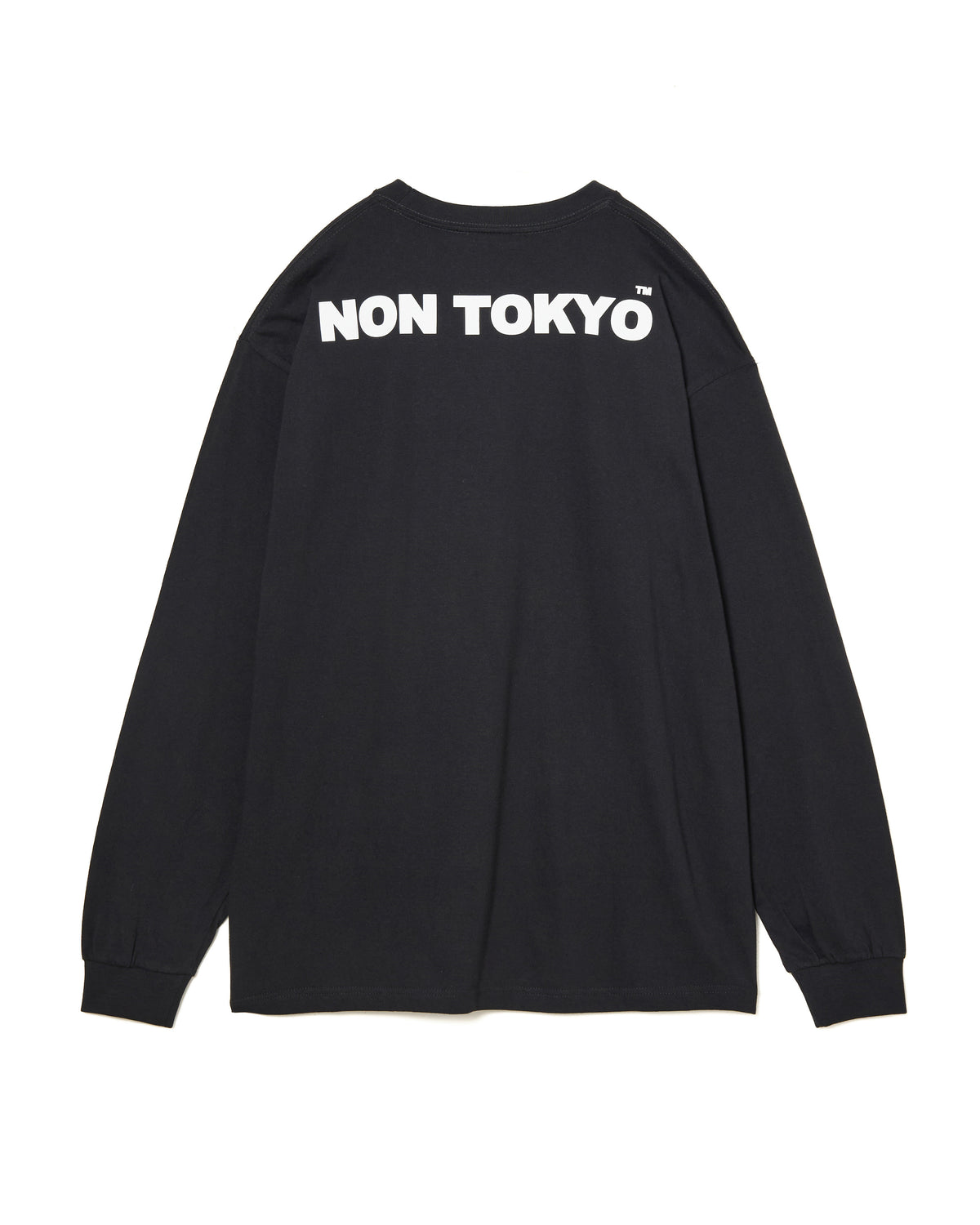 FROG PRINT L/S T-SHIRT(BLACK)