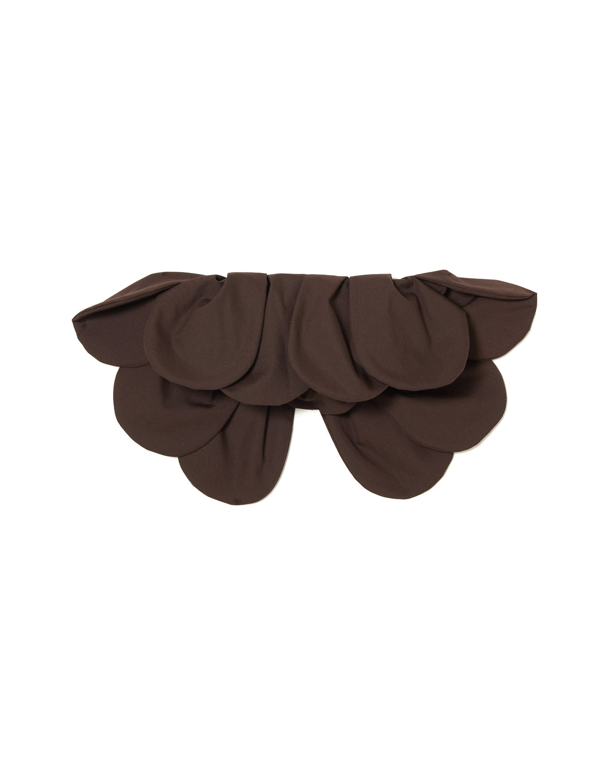 PETAL COLLAR (BROWN)