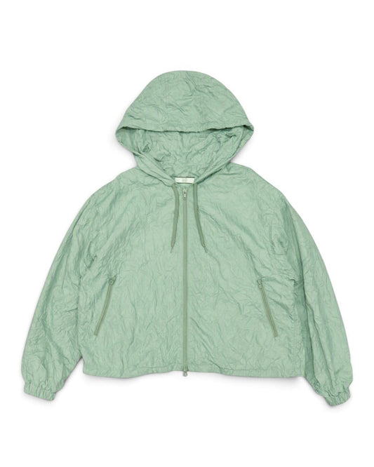 CRINKLE TIERED SHELL (M.GREEN)
