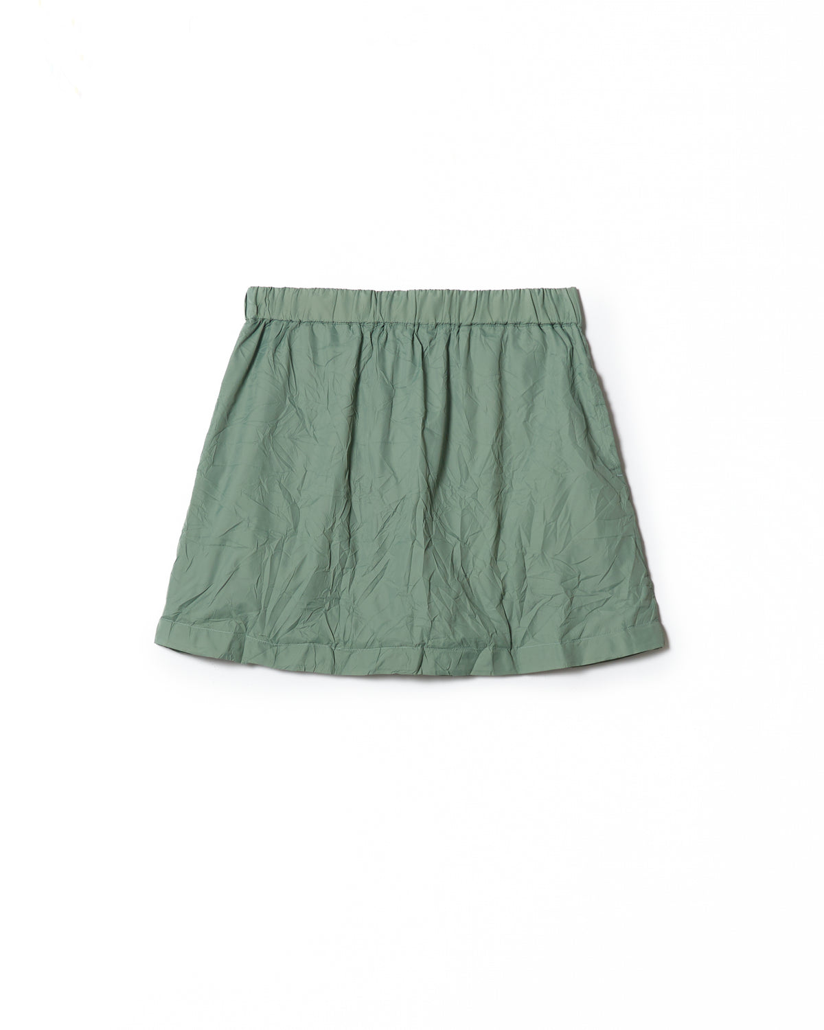 2WAY CRINKLE SKIRT (M.GREEN)