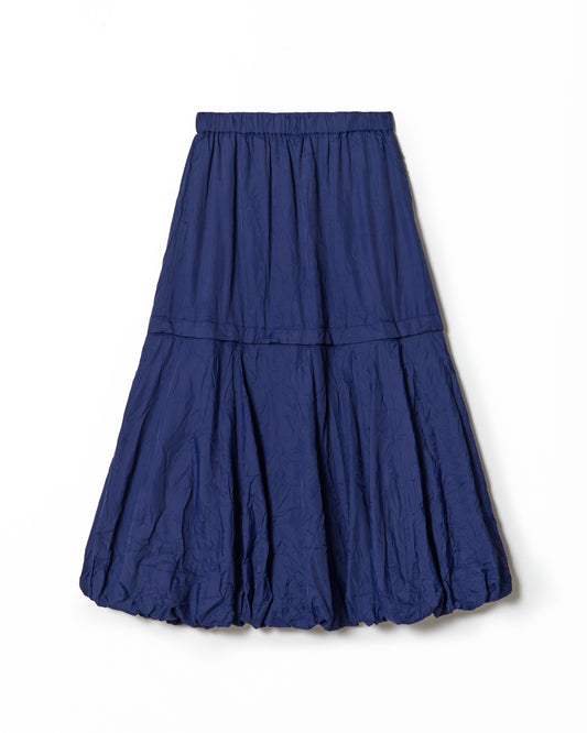 2WAY CRINKLE SKIRT (NAVY)