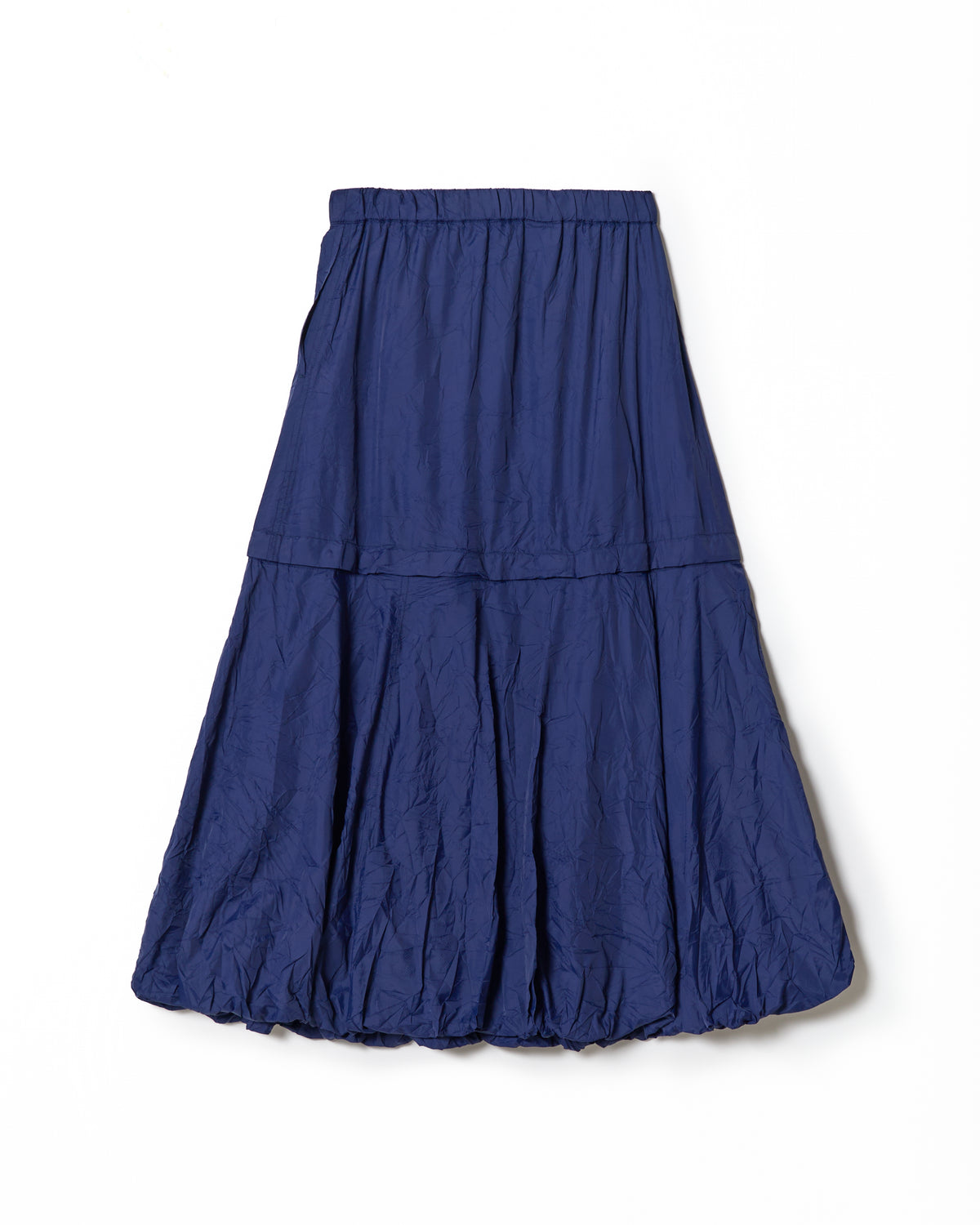 2WAY CRINKLE SKIRT (NAVY)