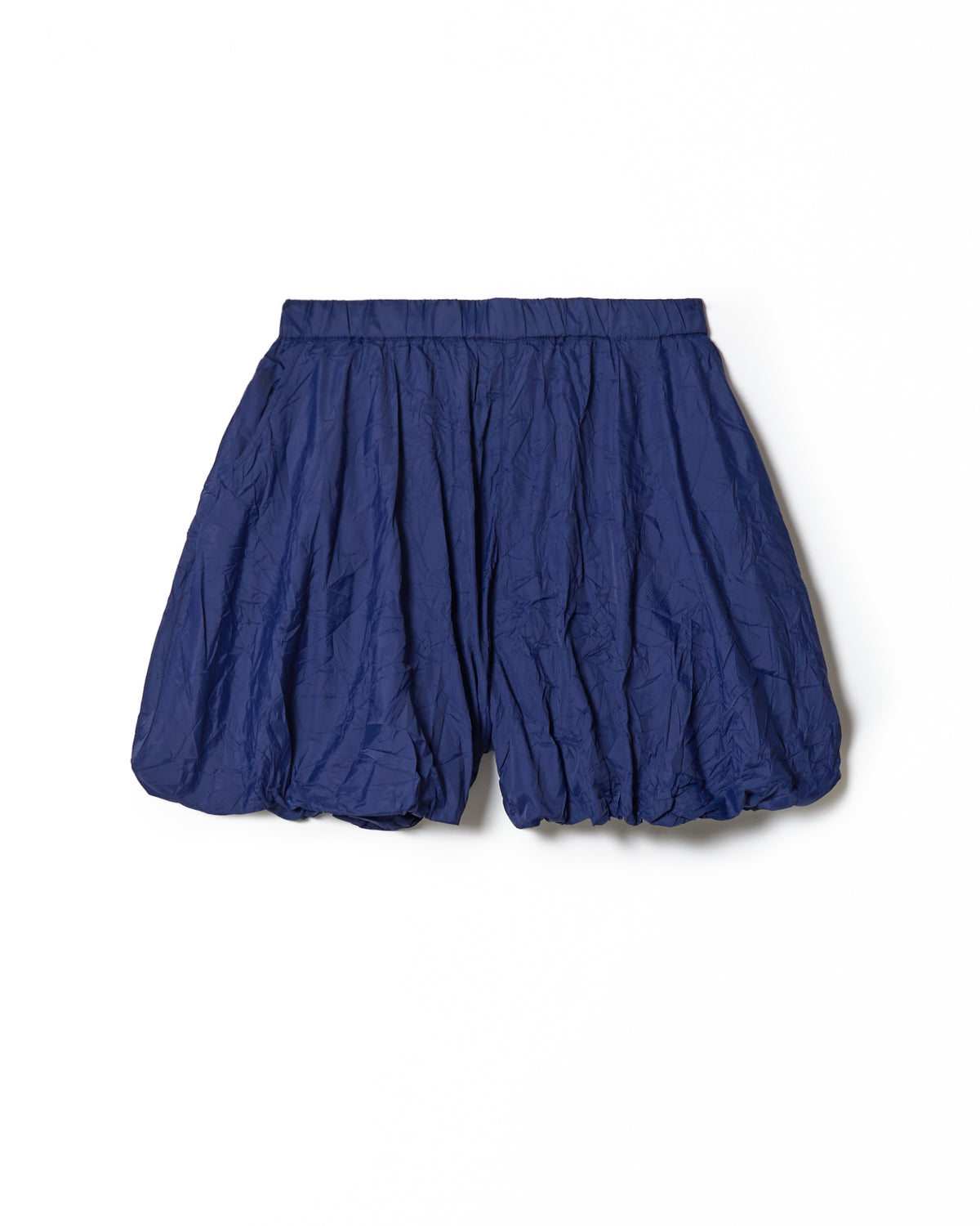 CRINKLE BALLOON SHORTS (NAVY)