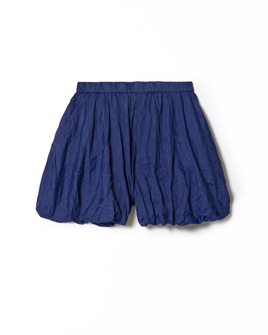 CRINKLE BALLOON SHORTS (NAVY)