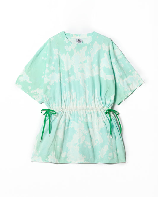 TYE-DYE TEE ONE-PIECE (GREEN)