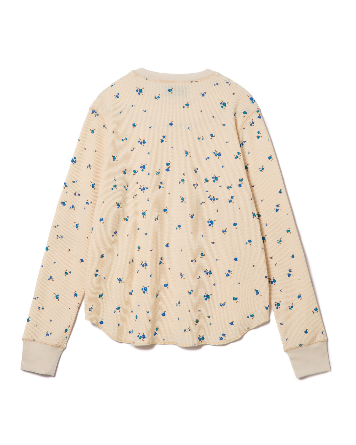 THERMAL FLOWER L/S T-SHIRT (IVORY)