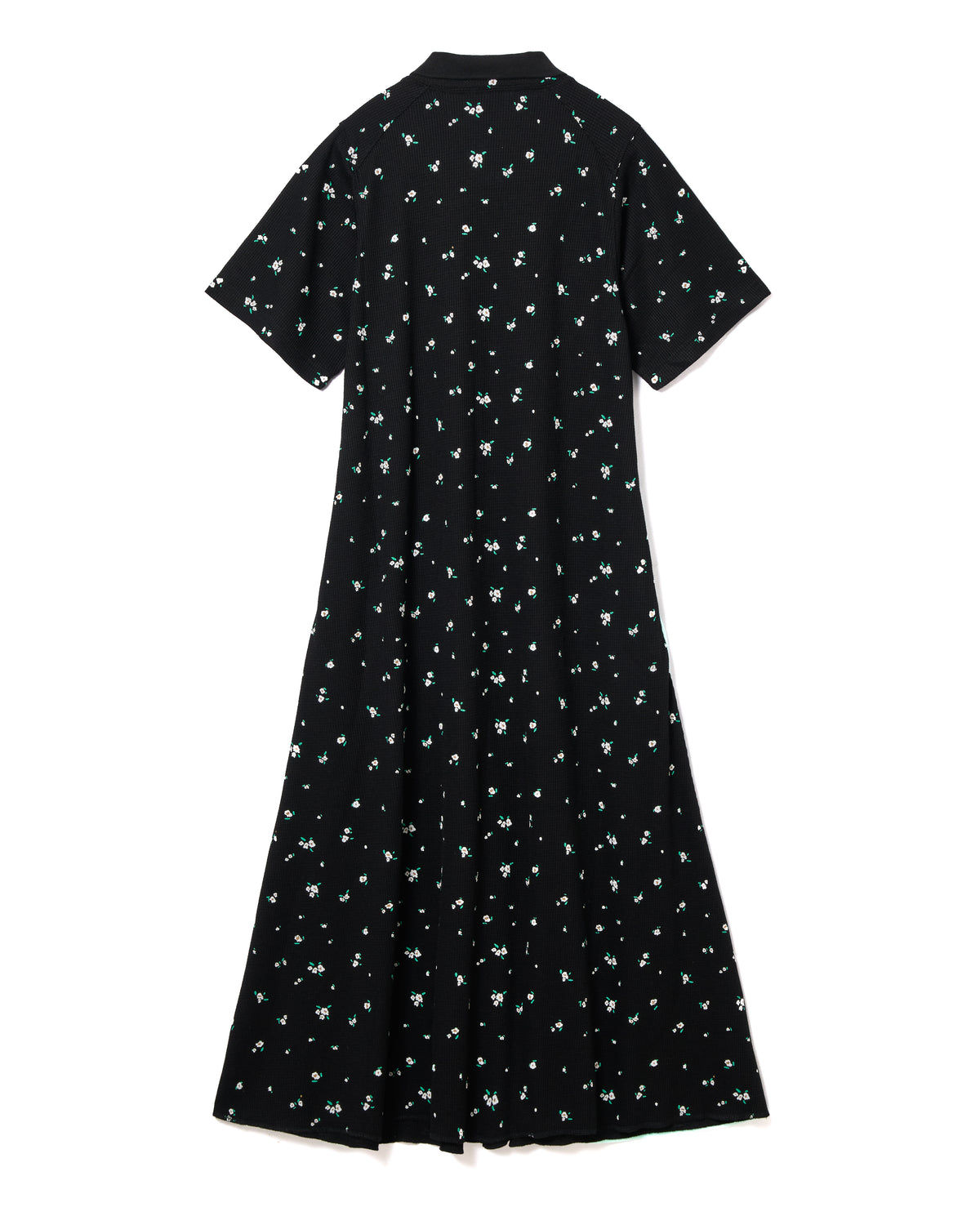 THERMAL FLOWER ONE-PIECE (BLACK)