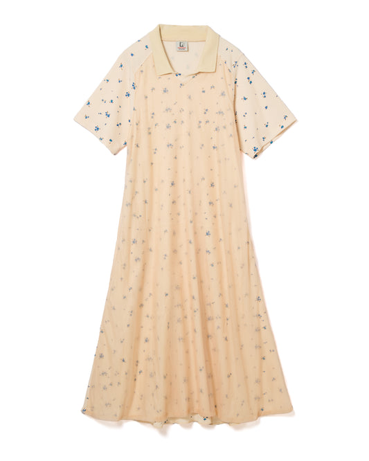 THERMAL FLOWER ONE-PIECE (IVORY)