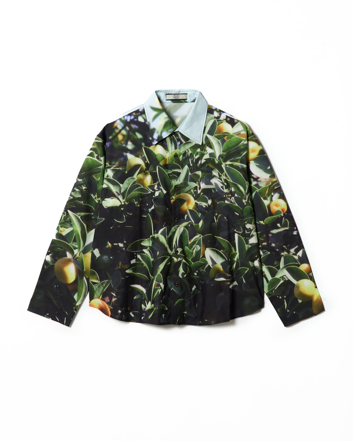 PRINT L/S SHIRT (LEMON)