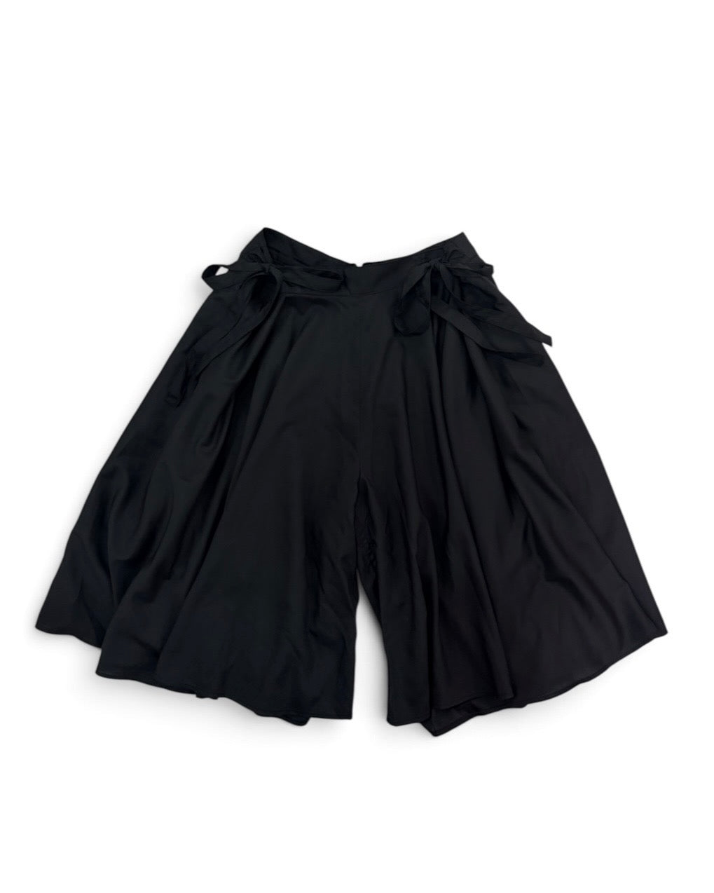 PRINT RIBBON SHORTS (BLACK)