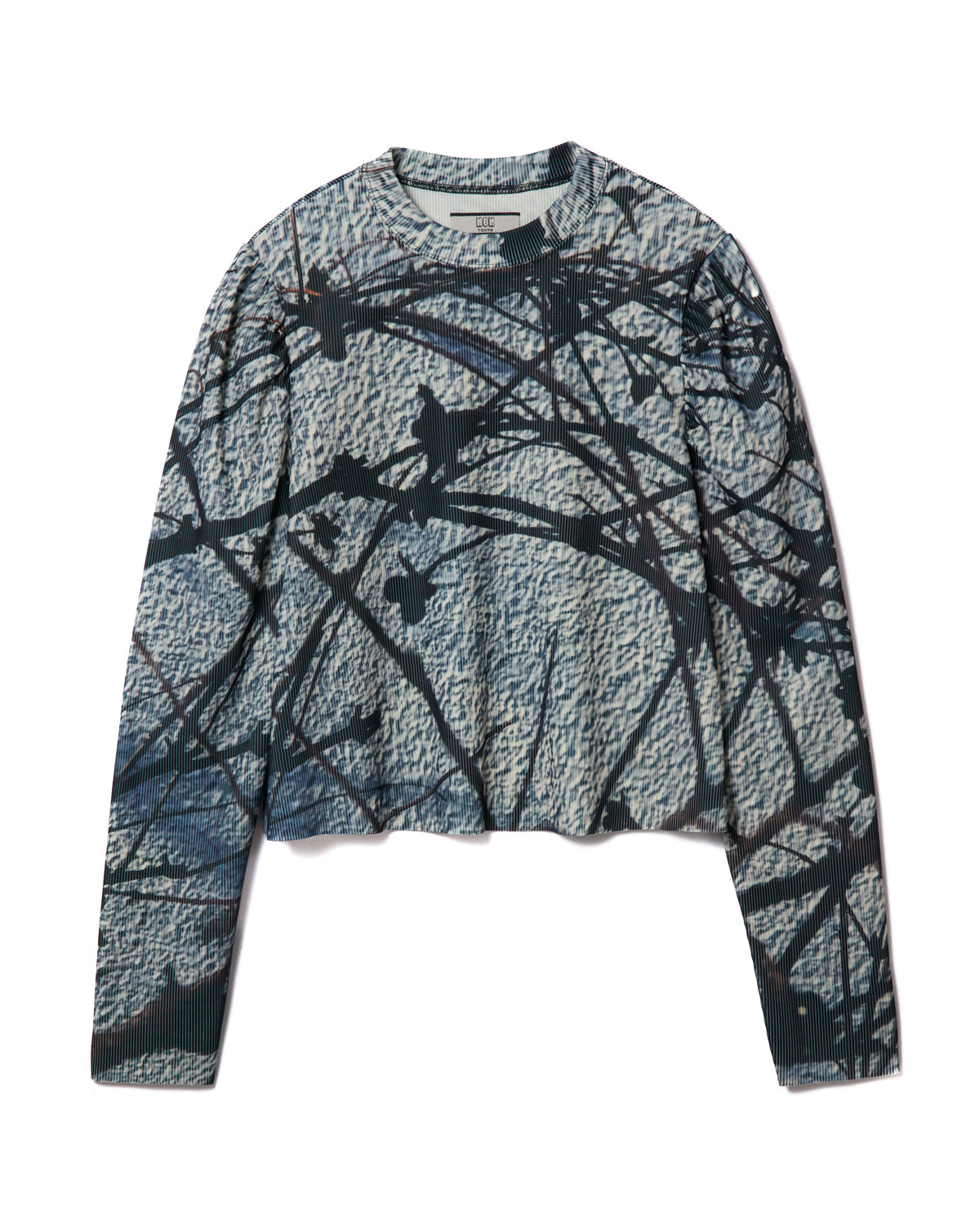 PRINT RIB PUFF SLEEVE C/S (BRANCH)