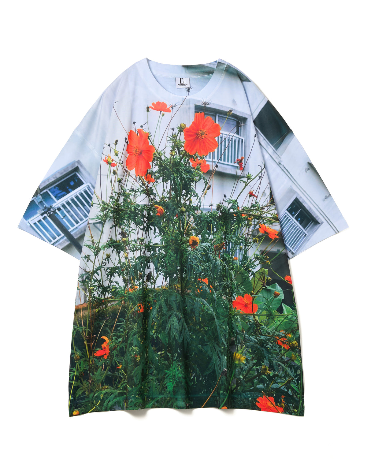 DIRECT PRINT BIG T-SHIRT (FLOWER)
