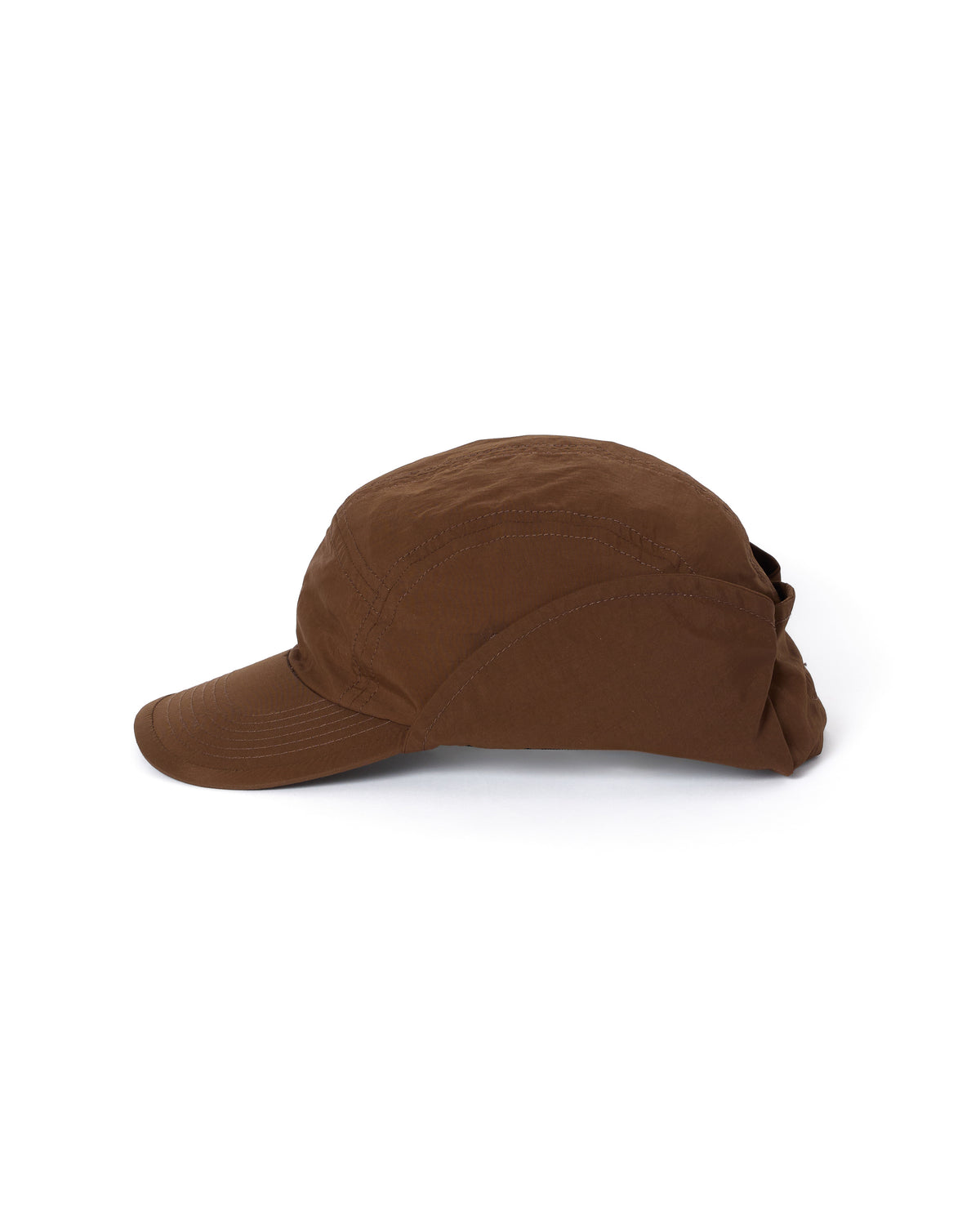 2WAY SUN SHADE CAP (BROWN)