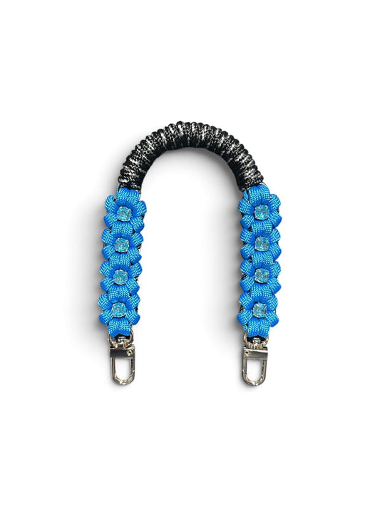 FLOWER BIJOU SMARTPHONE STRAP (BLUE)