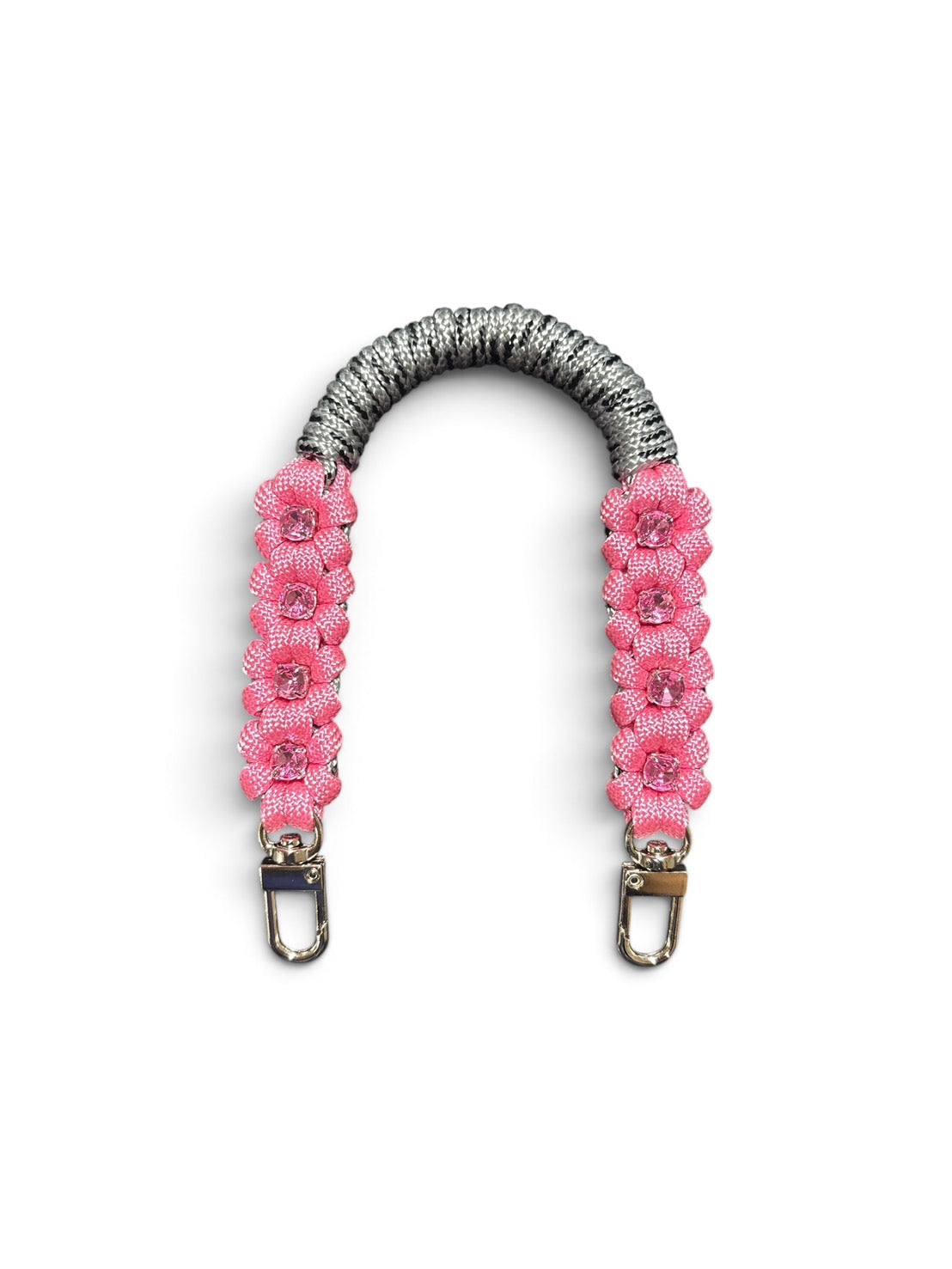 FLOWER BIJOU SMARTPHONE STRAP (PINK)