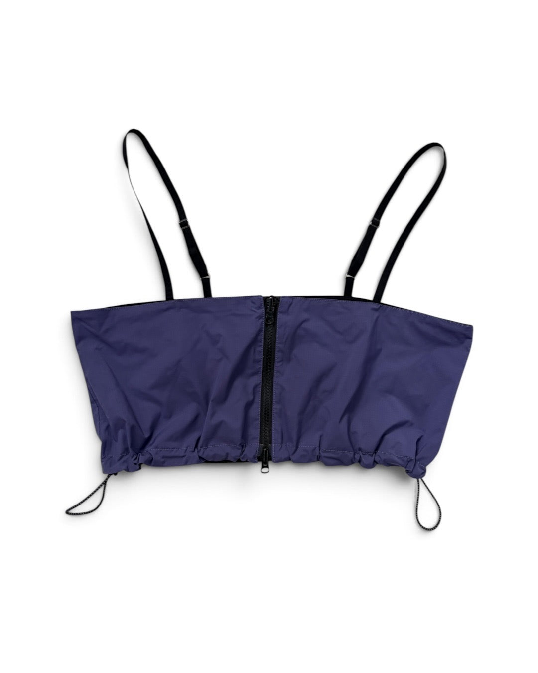 REVERSIBLE RIPSTOP BUSTIER (BLACK x PURPLE)