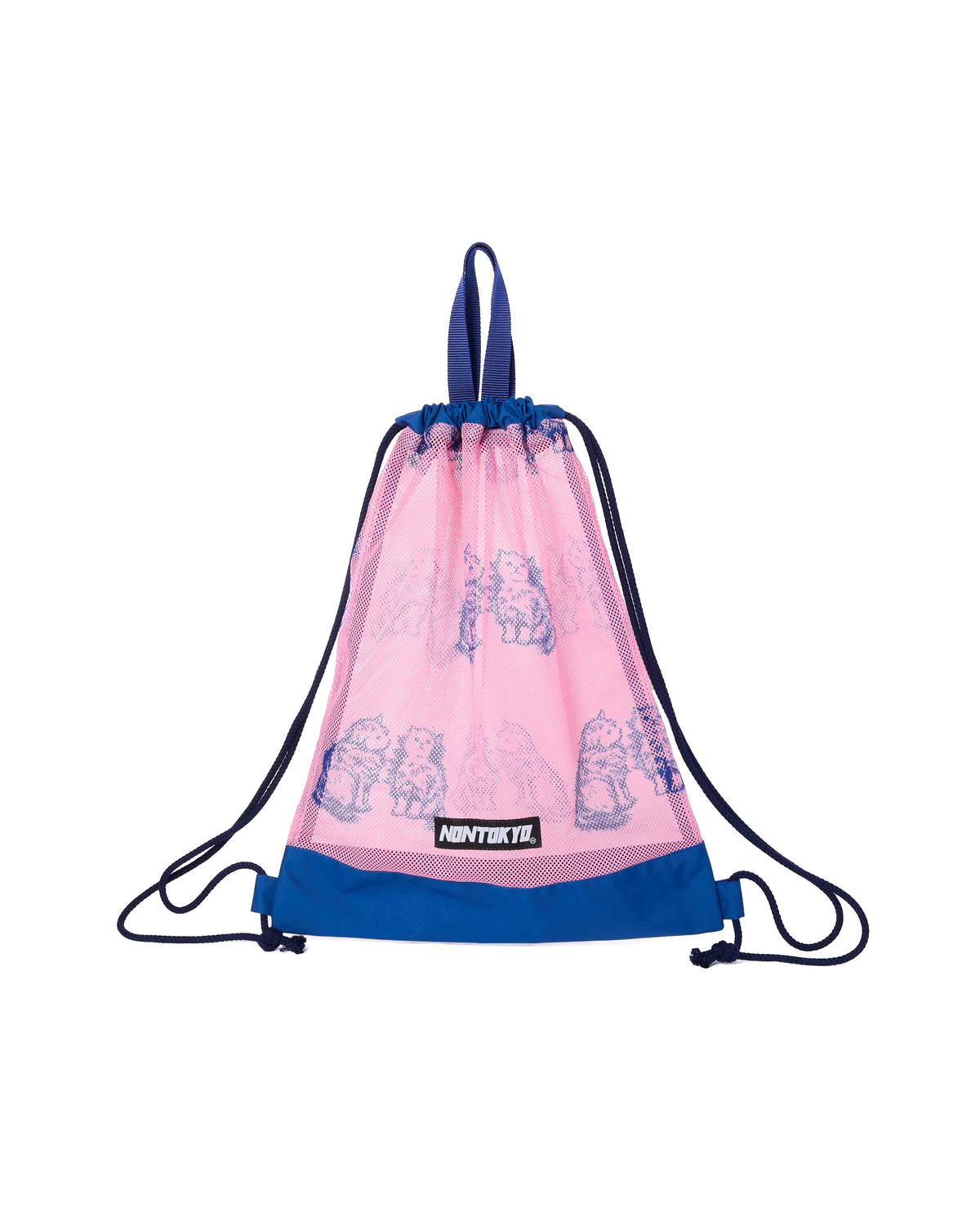 PRINT MESH KNAPSACK (PINK)