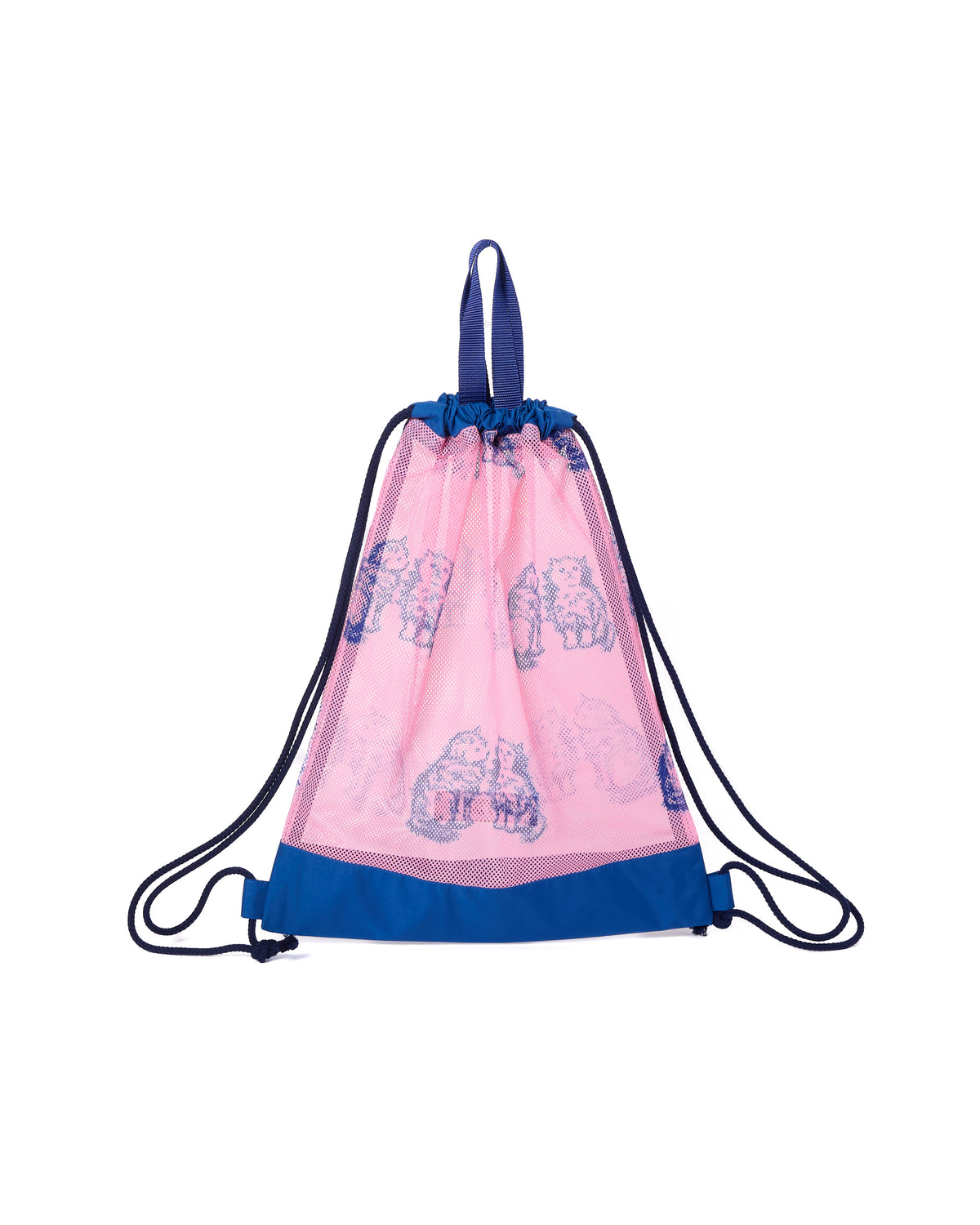 PRINT MESH KNAPSACK (PINK)
