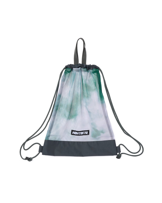 PRINT MESH KNAPSACK (GREEN)