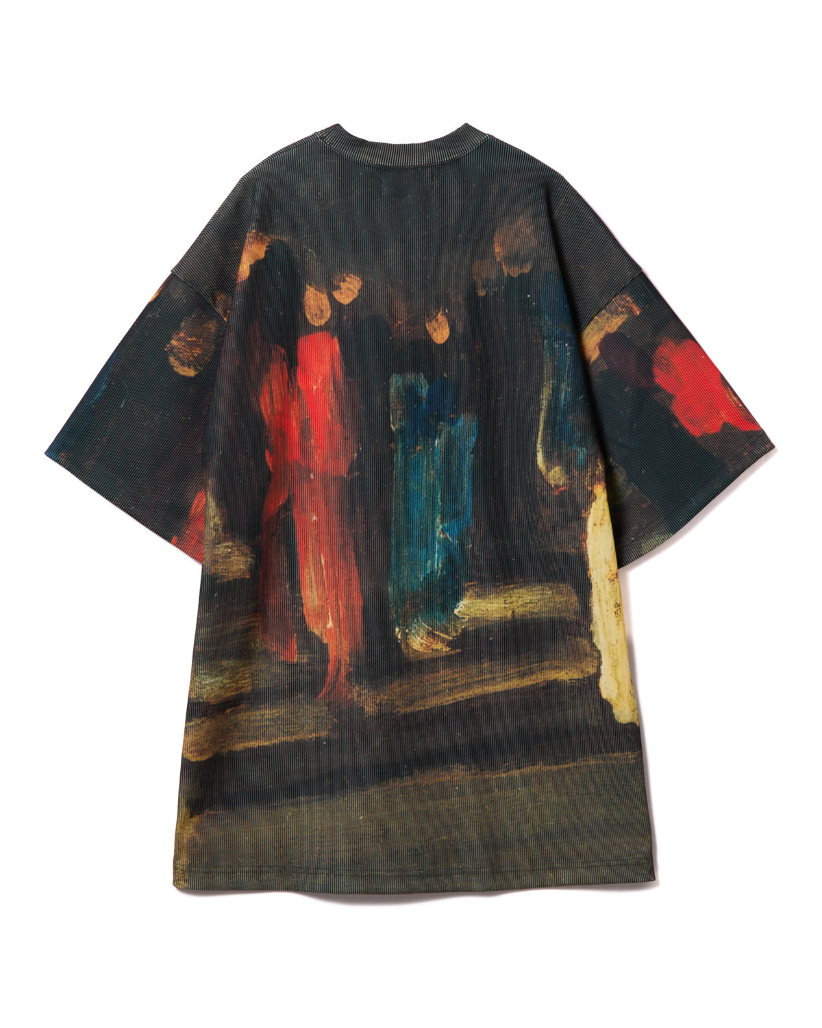 PRINT RIB BIG T-SHIRTS (ART)