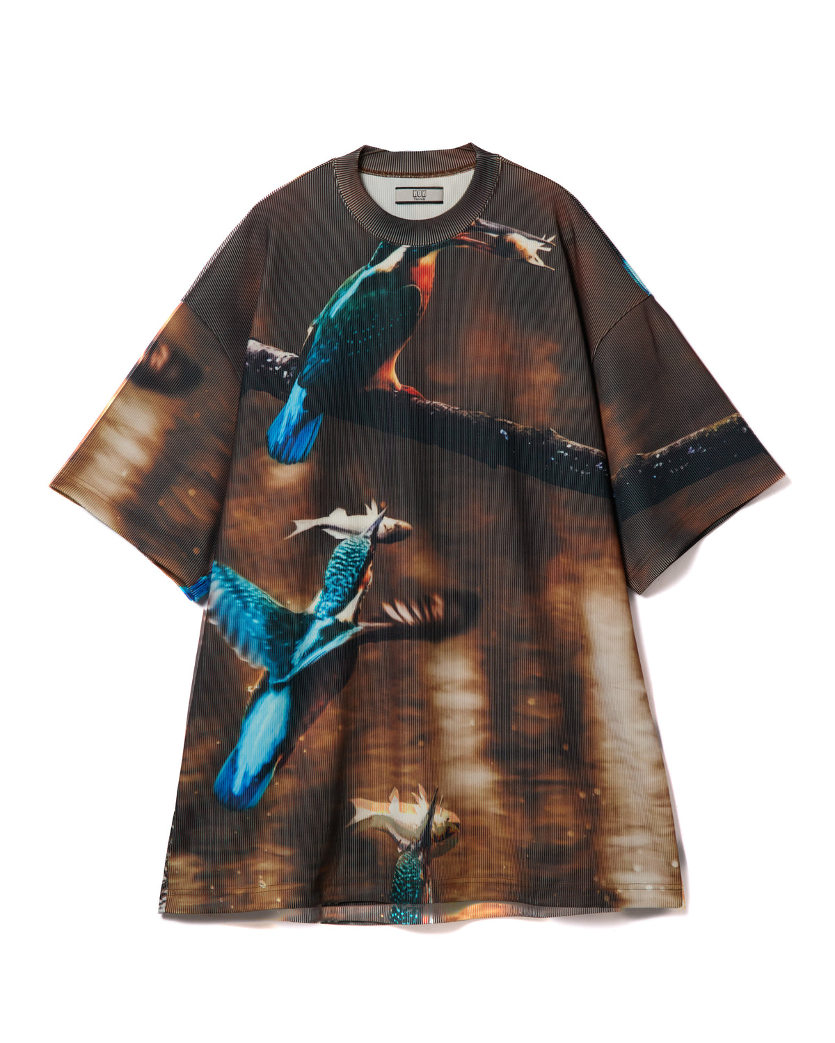 PRINT RIB BIG T-SHIRTS (BIRD)