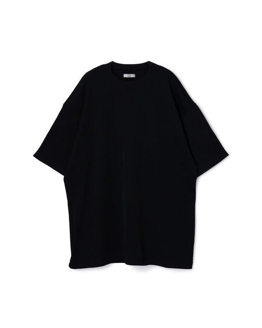 RIB BIG T-SHIRTS (BLACK)