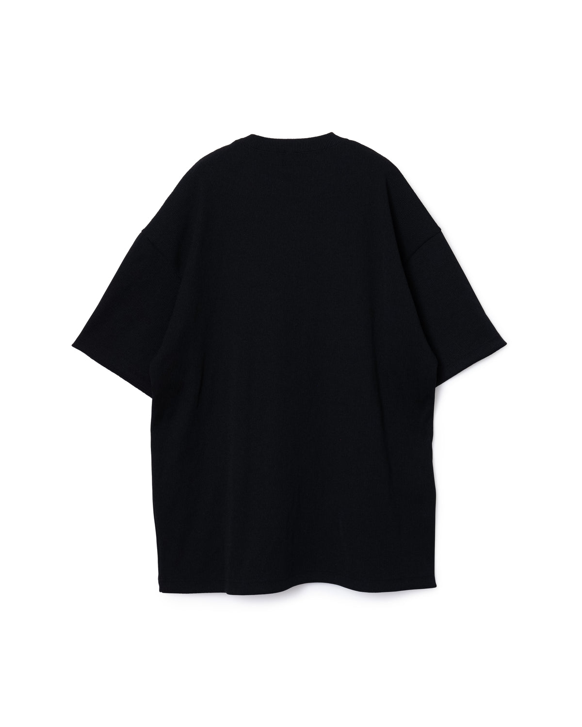 RIB BIG T-SHIRTS (BLACK)