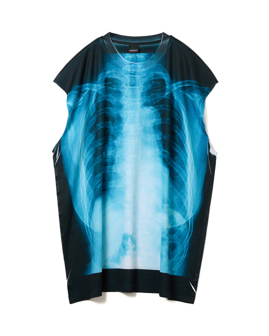 DIRECT PRINT NO-SLEEVE T-SHIRT (BONE)