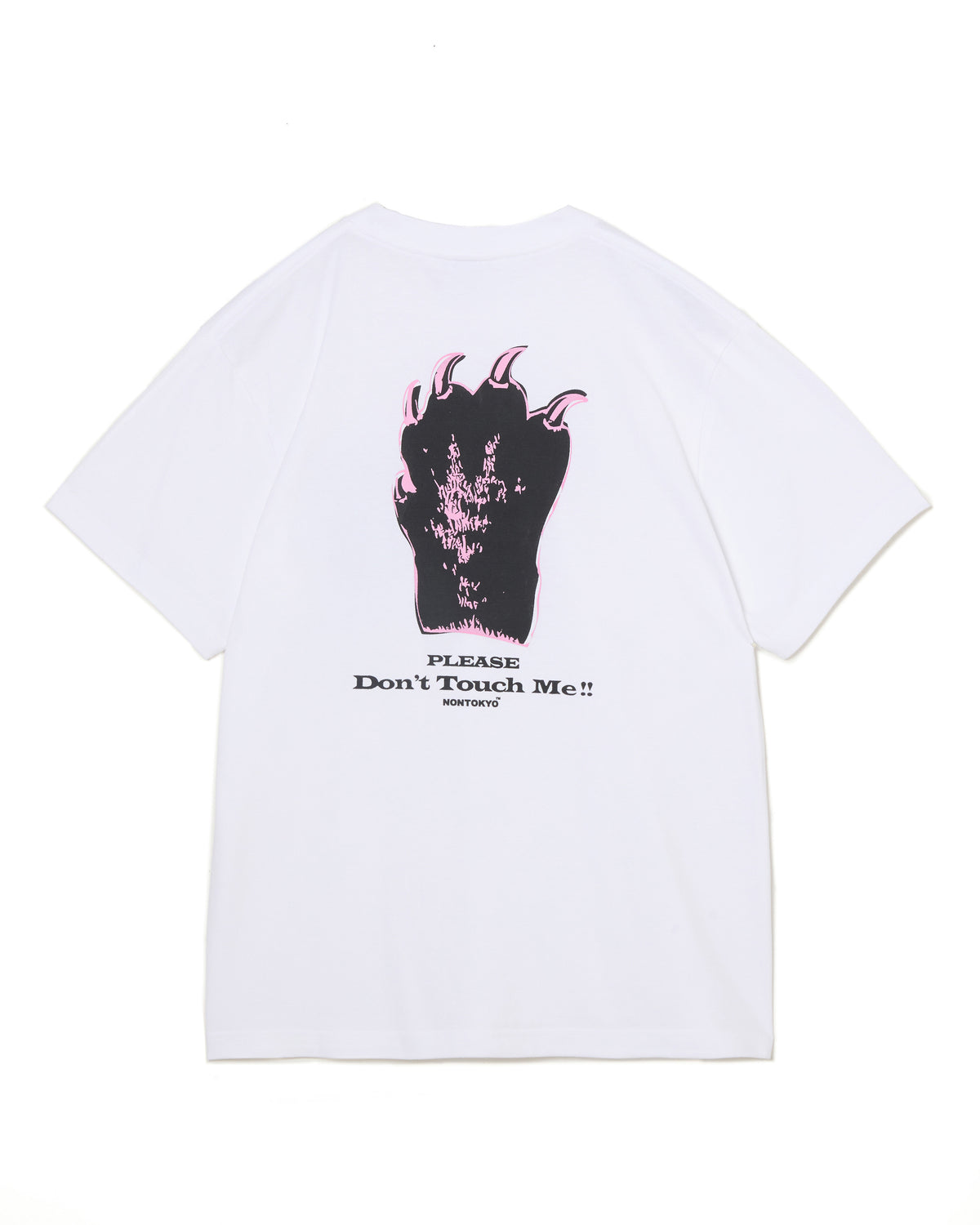 HAND PRINT T-SHIRT(WHITE)