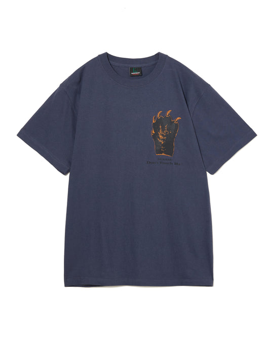 HAND PRINT T-SHIRT(PURPLE)